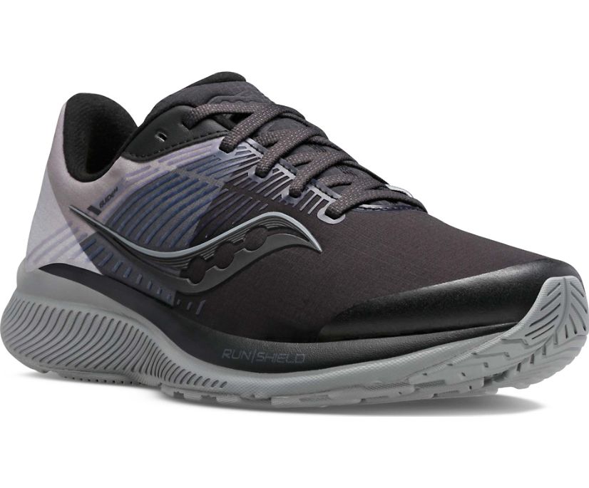 Saucony Guide 14 Runshield Women's Running Shoes Black / Grey | AU 150ZUTG